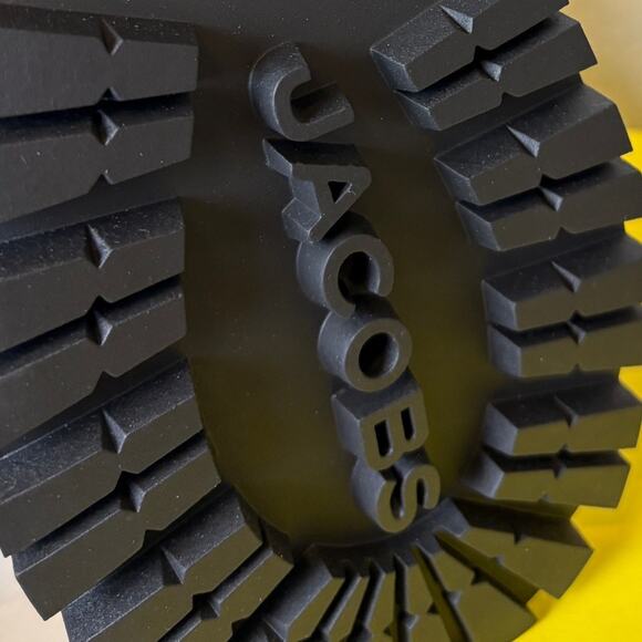 Marc Jacobs Black Strappy Buckle Sandals 37 - Picture 6 of 7